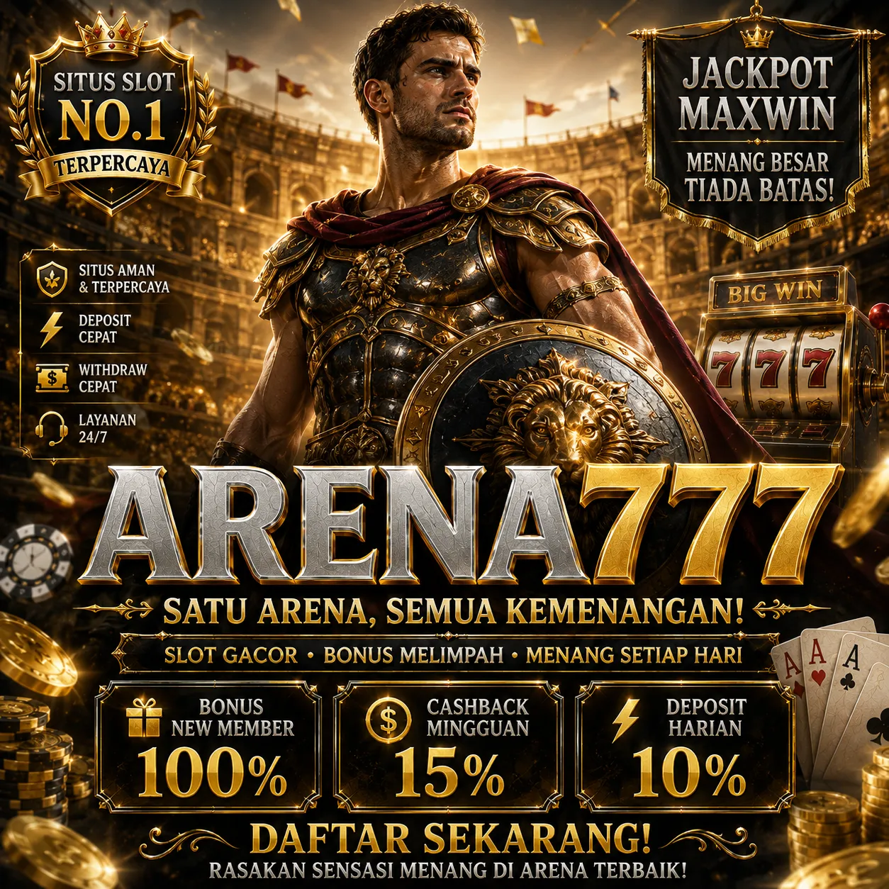 ARENA777 Banner